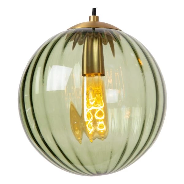 Lucide MONSARAZ - Pendant light - 4xE27 - Green - detail 2